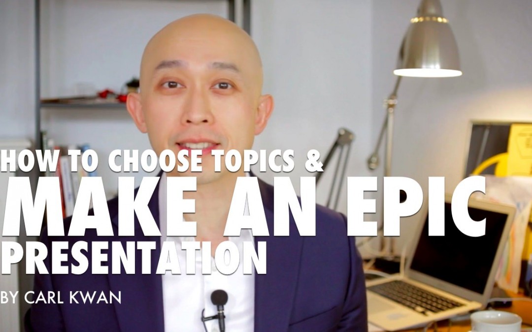 How to choose presentation topics