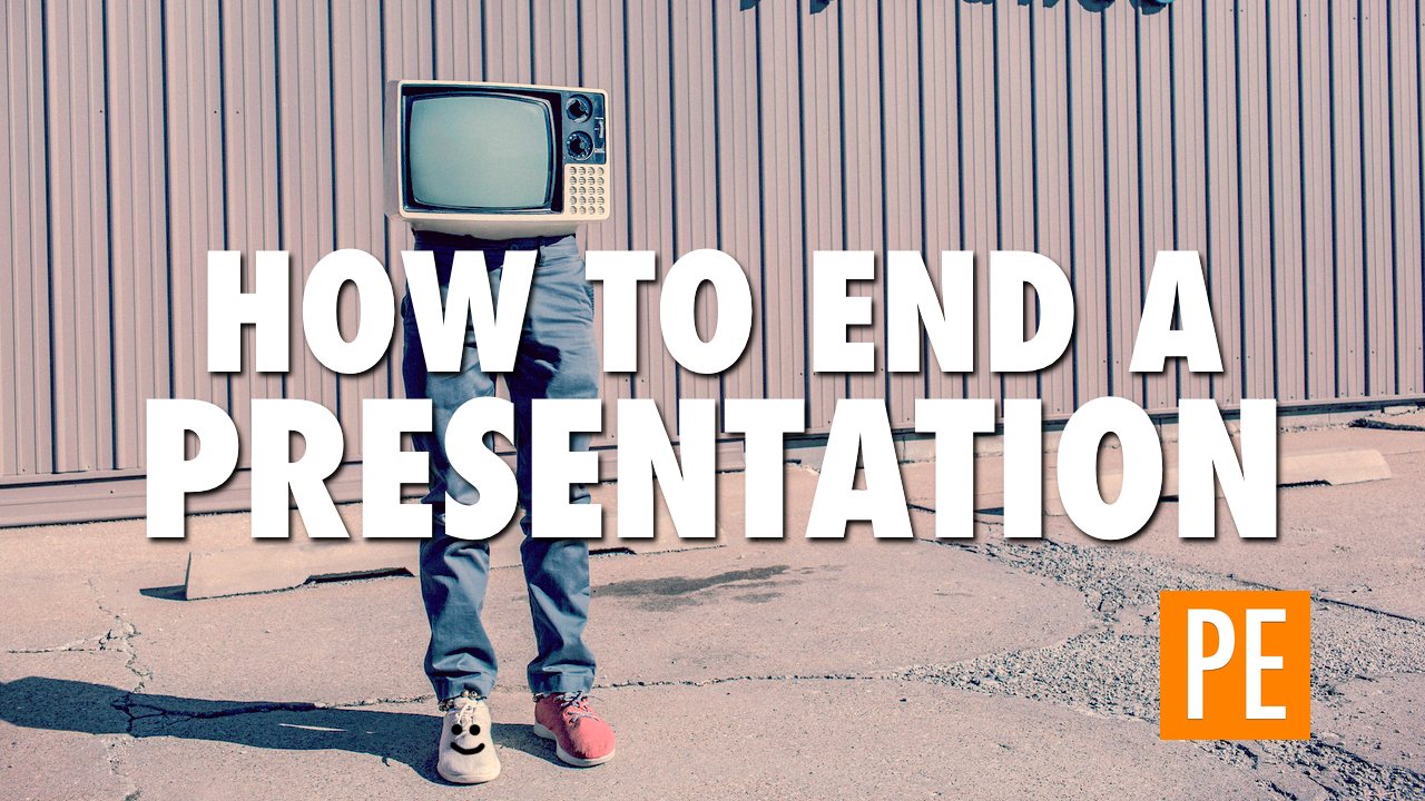 what is the end of a presentation called